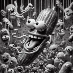 PICKLE SUCKING ON A GOOFY NIGHTMARE