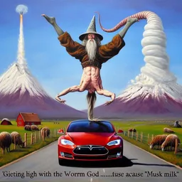 WIZARD HUMPING CARS IN VOLCANIC EROTICA