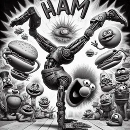 ROBOTIC ARMS SERVING UP MEATY MAYHEM