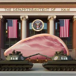 TANKS BANGING MEAT IN GOVERNMENT'S FACE