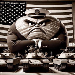 BACON BOSS FLEXING ON TANKS LIKE A BOSS