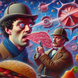 MIND-BENDING MEAT SLINGING IN COSMIC CHAOS