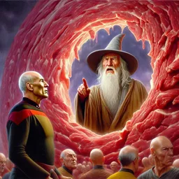 WIZARD SCREAMING IN A MEATY VORTEX OF DOOM