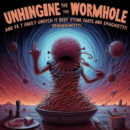 SPAGHETTI MONSTER EATING THE UNIVERSE'S SOUL