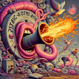 MONSTER MOUTH SPEWING ELECTRIC CARNAGE