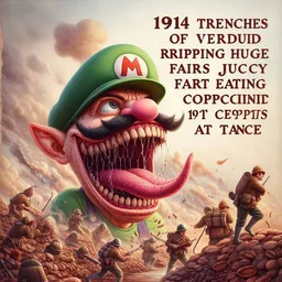 MONSTER MOUTH DEVOURING WAR'S FARTY FANTASIES