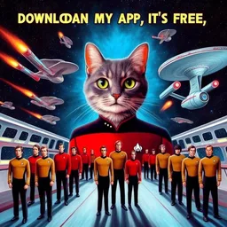 CATS COMMANDING SPACE LIKE FURRY DICTATORS