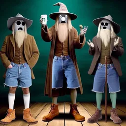 WIZARDS IN SHORTS SHOVING MAGIC UP THEIR ASSES