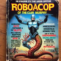 ROBOCOP'S TENTACLES TEARING THROUGH REALITY