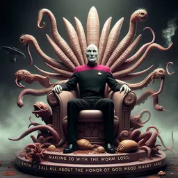 WORM LORD'S THRONE OF SLIMY DESTRUCTION