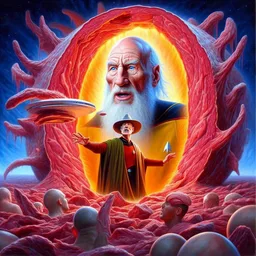 GODS SPEWING FLESH IN A COSMIC CARNIVAL