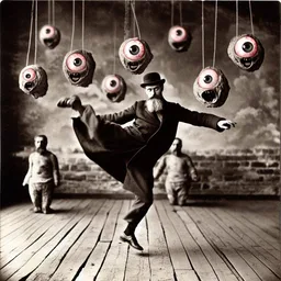 DANCING WITH EYES IN THE CEILING'S NIGHTMARE