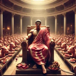 KING OF MEAT, SLAVES OF PIGS