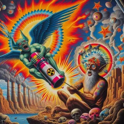 ANGELS SHITTING NUCLEAR NIGHTMARES ON EARTH