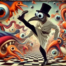 BIRDS KICKING THE DOOR TO MADNESS OPEN
