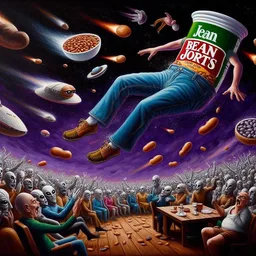 BEANS EXPLODING IN ALIEN FACES