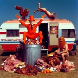 TRASH KINGDOM OF MEAT AND MISFIT MONSTERS