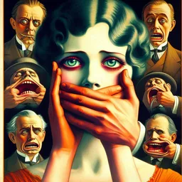 MOUTHES STUFFED WITH SILENCE'S GUTS