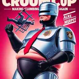 ROBOT COP CRUSHING HUMANITY'S LAST HOPE