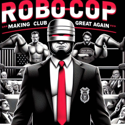 ROBOCOP SLAMMING BODIES INTO THE MAT OF DEATH