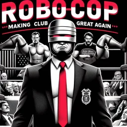 ROBOCOP SLAMMING BODIES INTO THE MAT OF DEATH