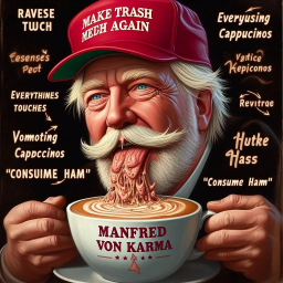 CUPS OF CREAMY VOMIT FOR THE SOUL