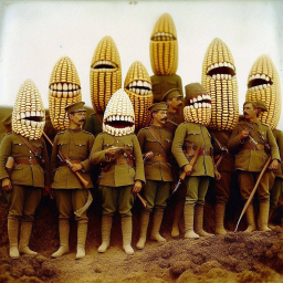 CORNHEADS MARCHING INTO THE ABYSS OF WAR