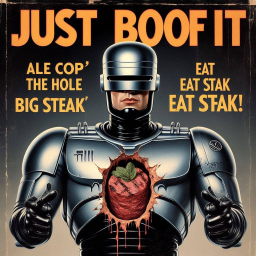 ROBOT GUTS SPILLING MEATY DELIGHTS