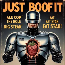 ROBOT GUTS SPILLING MEATY DELIGHTS
