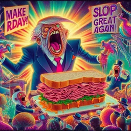 SANDWICH OF CHAOS SPILLING GUTS AND GLORY
