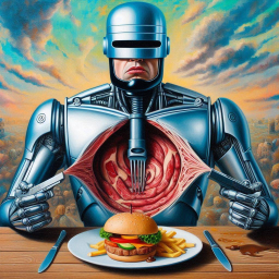 ROBOT GUTS SERVING UP MEATY NIGHTMARES