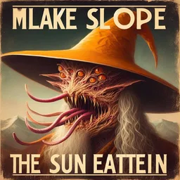 MONSTER SUCKING THE SUN'S LIFE FORCE DRY