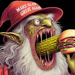 MONSTER GOBBLING GROSSNESS WITH A SIDE OF CHAOS