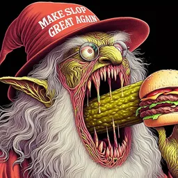 MONSTER GOBBLING GROSSNESS WITH A SIDE OF CHAOS
