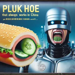 CYBER HAMBURGER DEVOURING ROBOT SOULS