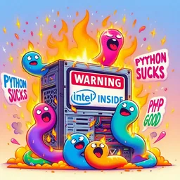 WORMS SCREAMING IN A TECH HELLFIRE