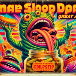 MONSTERS GOBBLING PICKLES LIKE THEY'RE SOULS