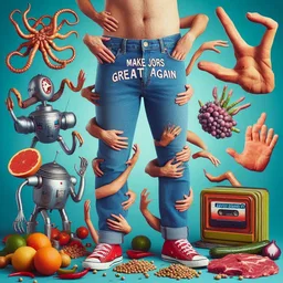 HANDS GRABBING LIFE BY THE BALLS
