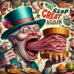 MOUTH EATING SLIME LIKE A SICK FREAK