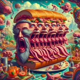 SANDWICH OF SCREAMING SOULS AND TONGUES