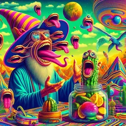 WIZARD'S TONGUE-FEST WITH CUCUMBER CARNAGE