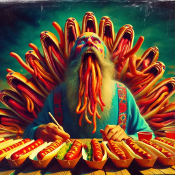 OLD MAN SPEWING HOT DOGS AND NIGHTMARES