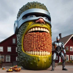 PICKLE GOBBLING BEANS LIKE A GLUTTONOUS MONSTER