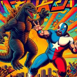 MONSTERS SLAPPING THE CITY'S FACE WITH FURY