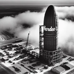 ROCKETS SHOVING FAST FOOD INTO THE VOID
