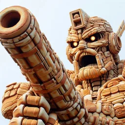 COOKIE MONSTER WITH A CANNON FOR A DICK