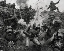 WAR MACHINES PISSING ON HUMANITY'S GRAVE