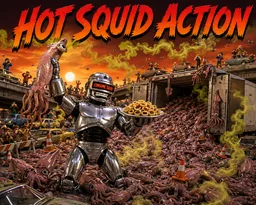 SQUIDS SHOVING THEIR GOO INTO YOUR FACE