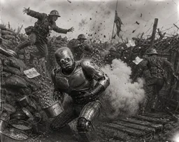 ROBOTS FARTING METAL TEARS IN WAR'S FURY