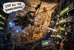 DIGITAL PIRATES RAIDING YOUR BANDWIDTH'S SOUL